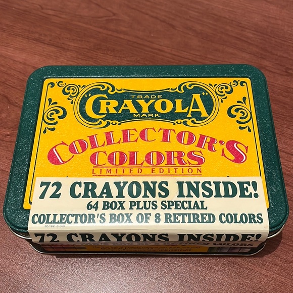 1991 Crayola Collector’s Colors Limited Edition Tin - Picture 2 of 4